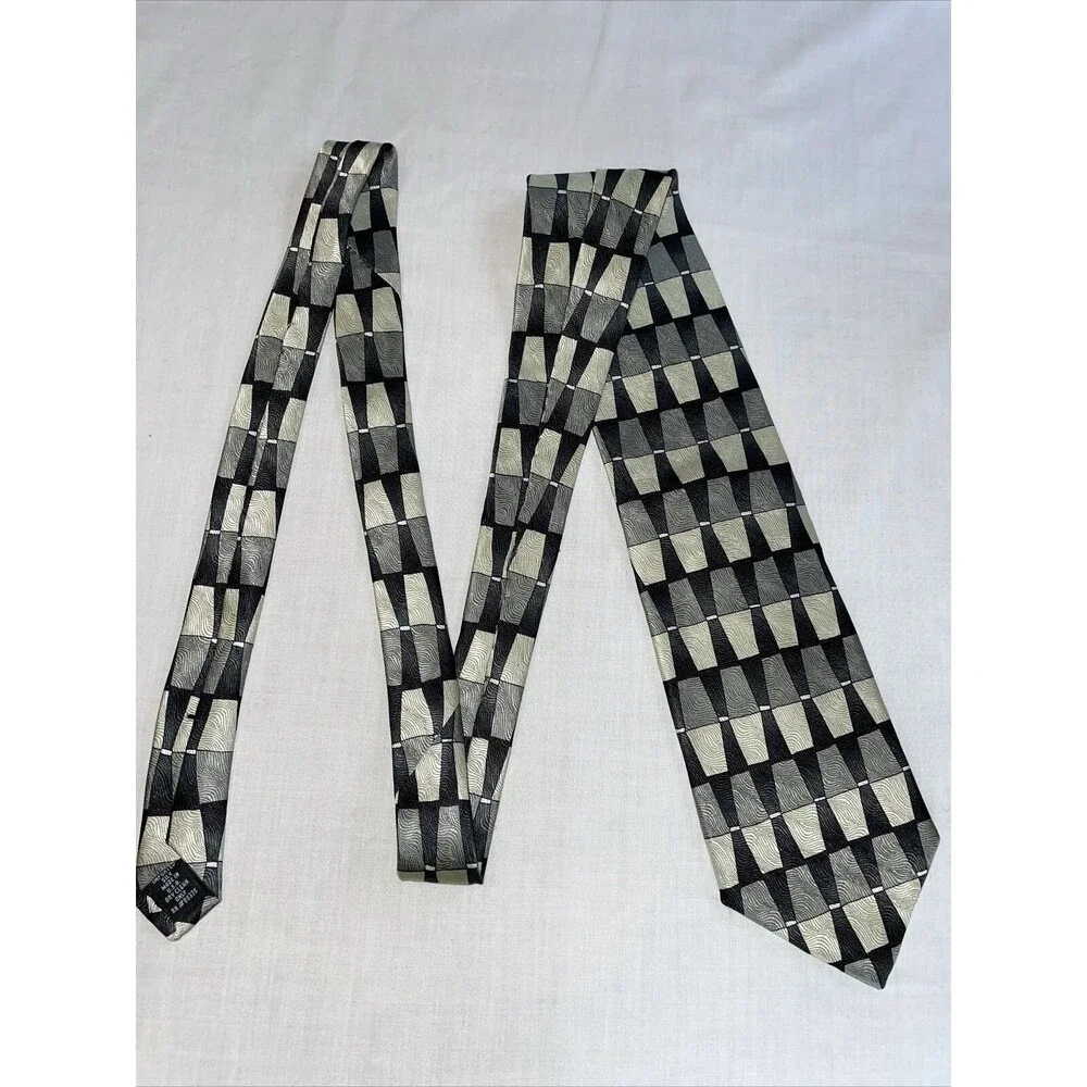 Ziggurat Dress Tie Mens Size 57